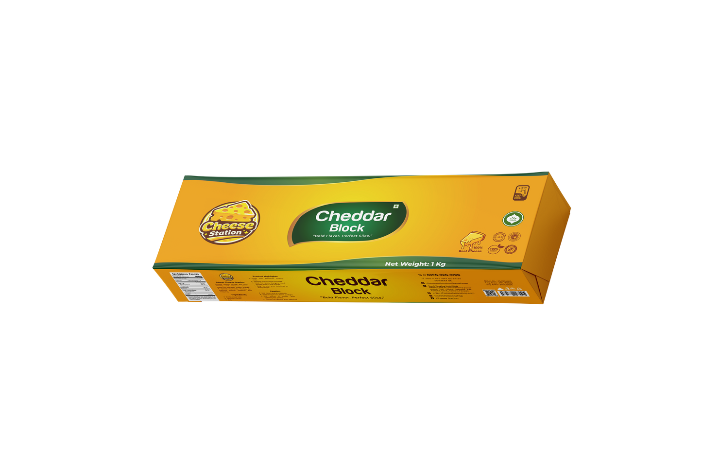 Premium Cheddar Block (1KG)
