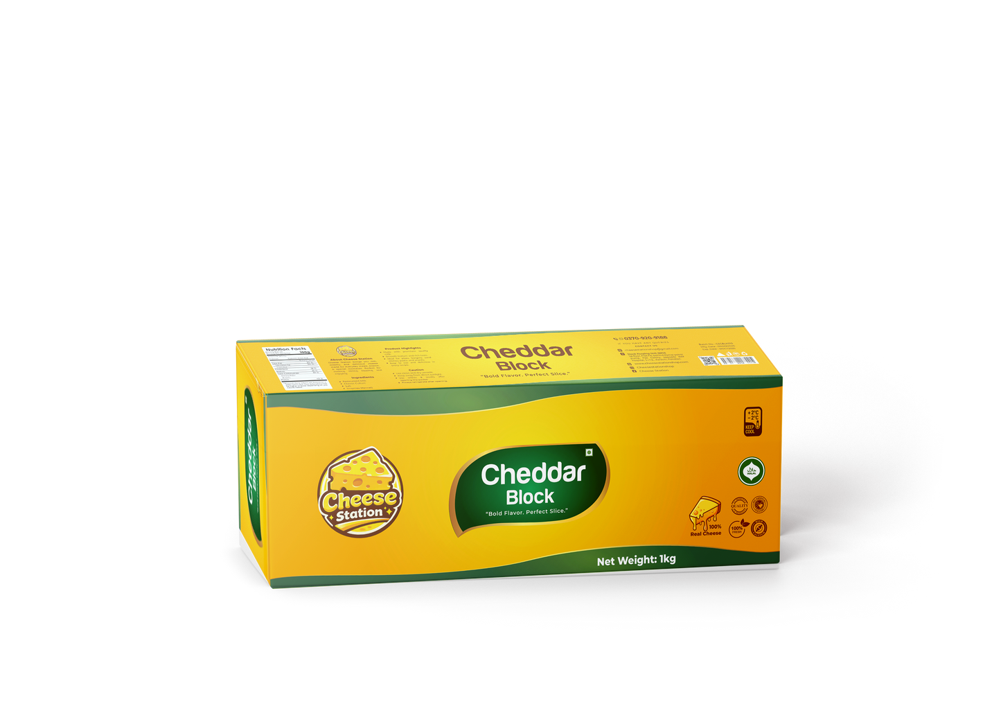 Premium Cheddar Block (1KG)