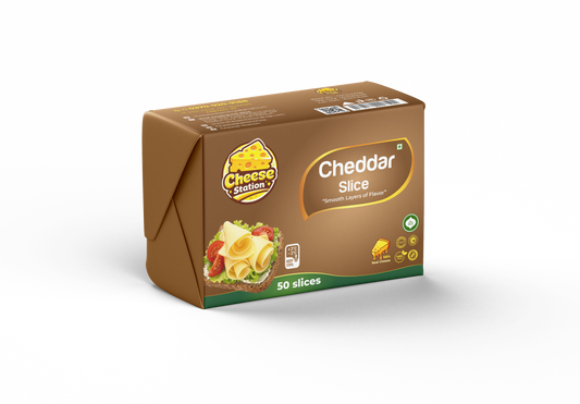 Cheddar Slice (White 1 KG)