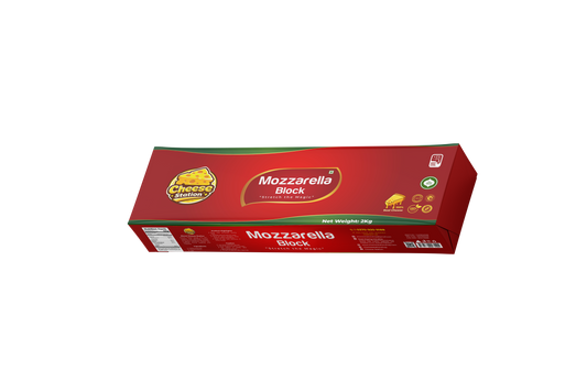 Premium Mozzarella Block (2 KG)
