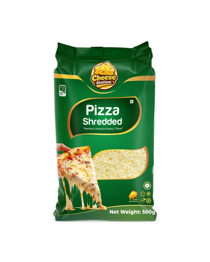 Premium Pizza Cheese Shredded 50-50 - (500 GM)